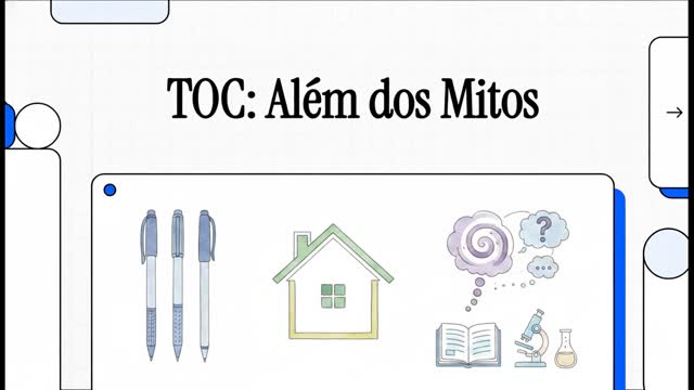 Capa do vídeo TOC: Além dos Mitos